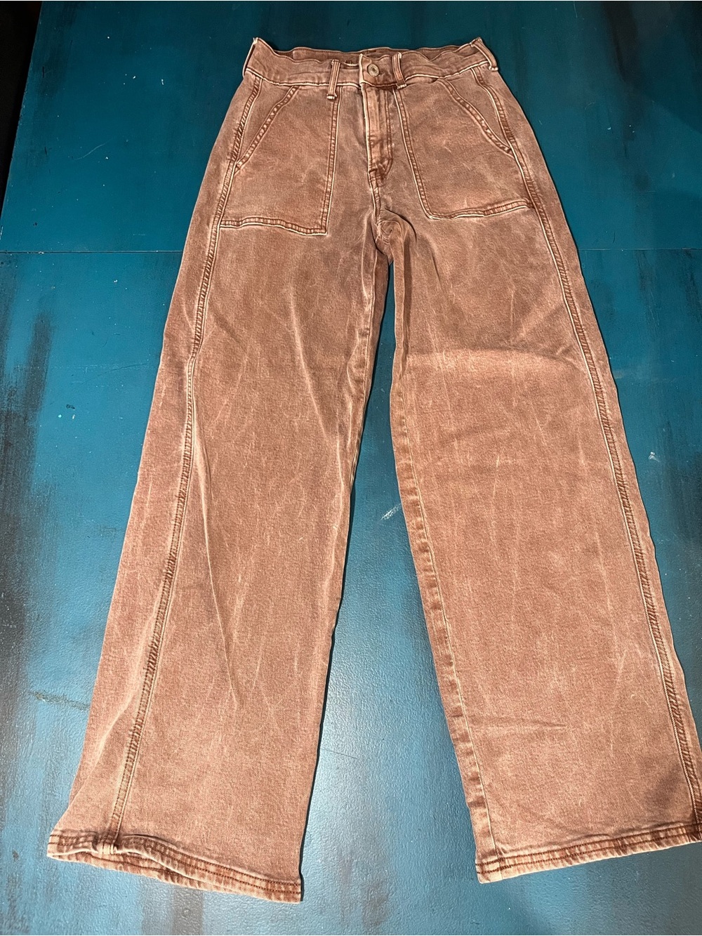 American Eagle Outfitters Brown Stretch Jeans